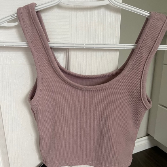 Mauve/Pink crop top - Picture 2 of 2